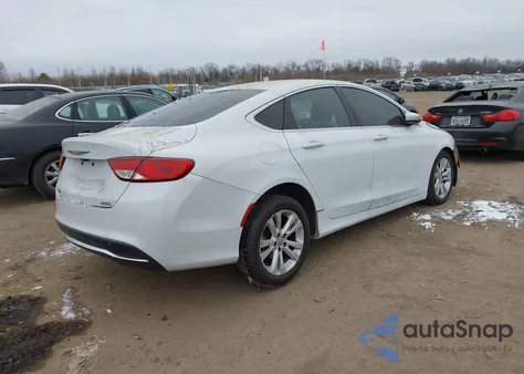 2015 Chrysler 200 Limited z USA, uszkodzony, nr VIN 1C3CCCAB7FN710065